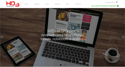 Desktop Screenshot of hd3publicidade.com.br